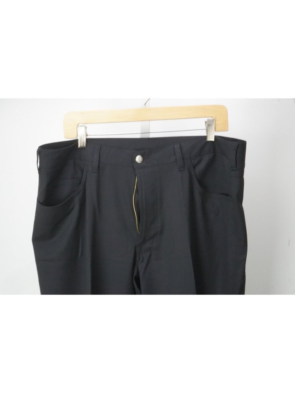 Rota Solid Black Wool Blend Mens Dress Pants Sz 54 EU BRAND NEW